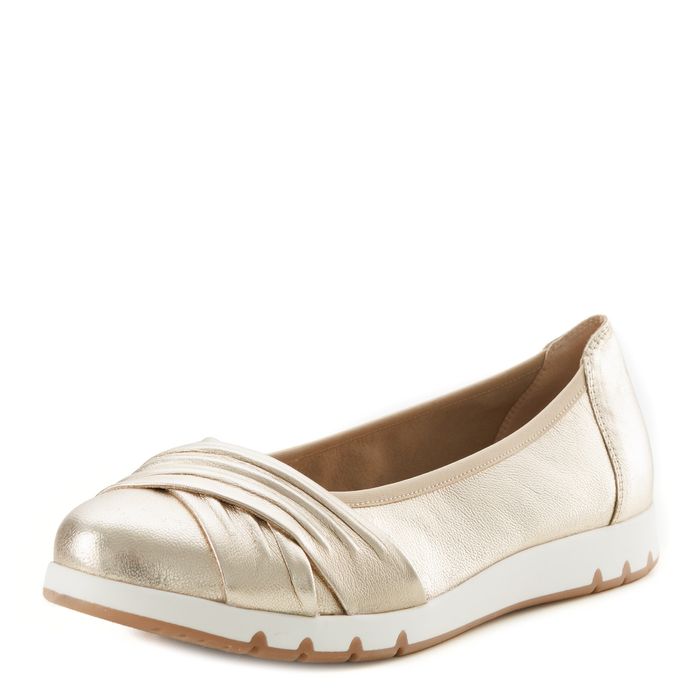 Серые балетки Caprice 9-22118-44-959/203