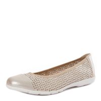 Caprice күміс түсті балеткалары 9-22151-42-341/203