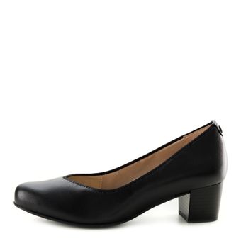 Чёрные туфли лодочки Caprice