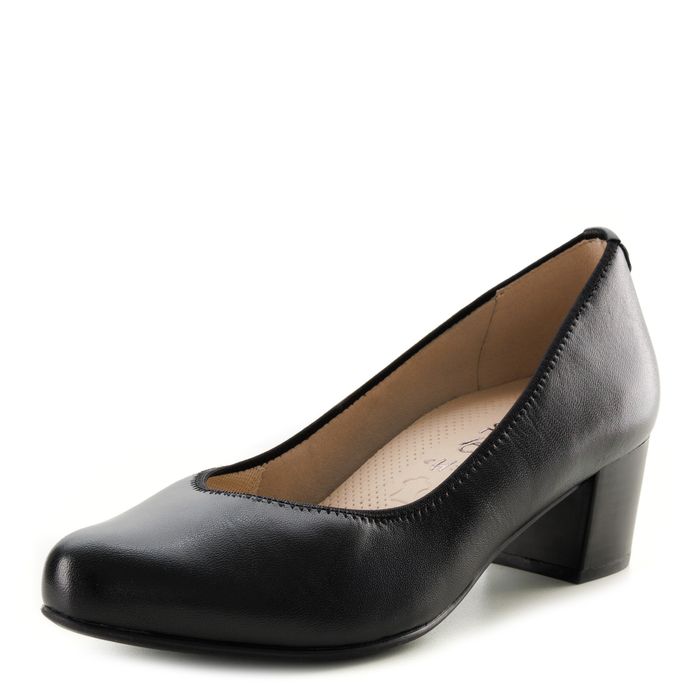 Чёрные туфли лодочки Caprice 9-22308-43-022/203