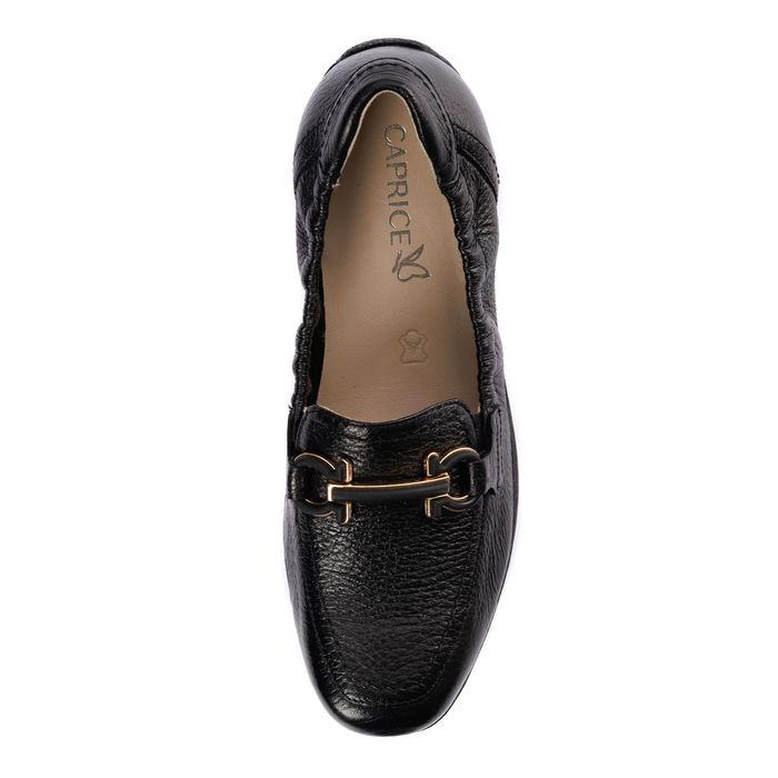 Чёрные туфли закрытые Caprice 9-24654-42-003/203