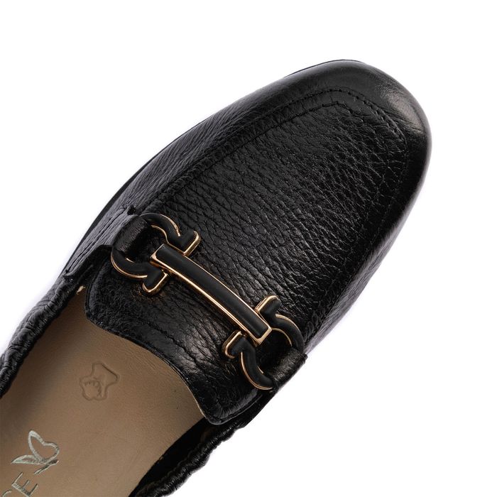 Чёрные туфли закрытые Caprice 9-24654-42-003/203