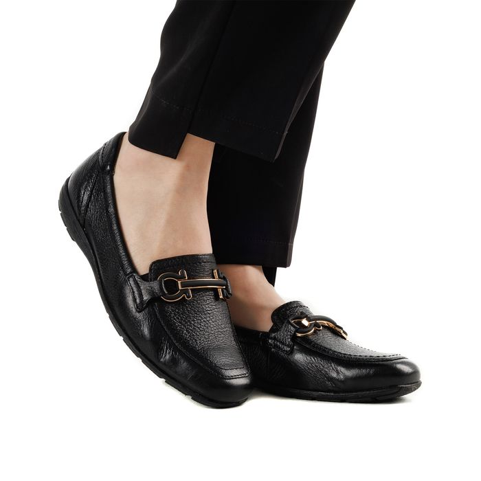 Чёрные туфли закрытые Caprice 9-24654-42-003/203