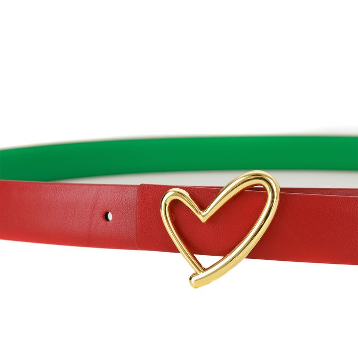 Красный ремень Respect w-8802