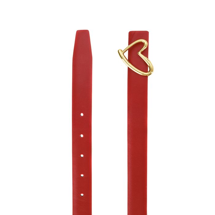 Красный ремень Respect w-8802