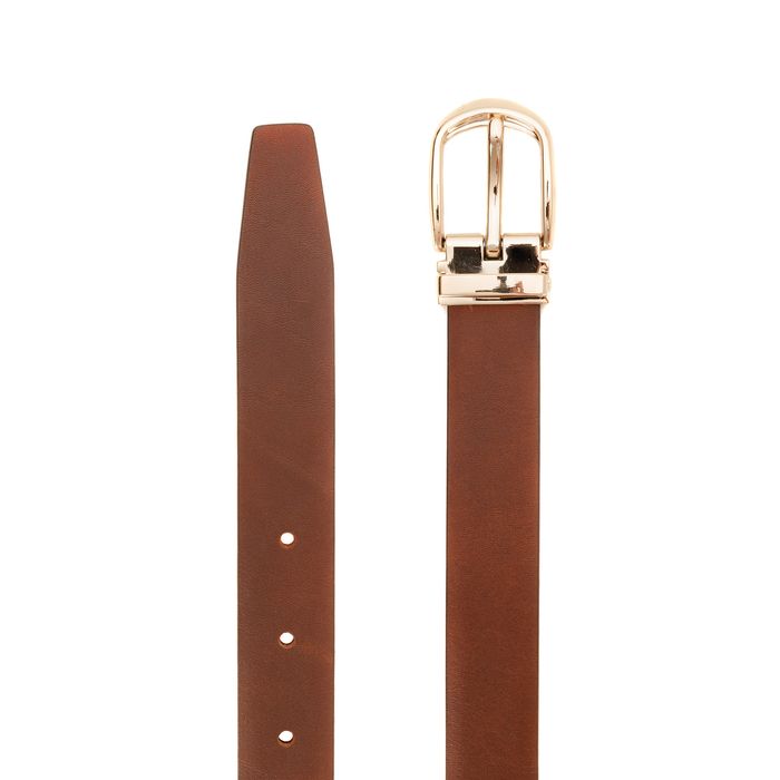 Коричневый ремень Respect w-8803