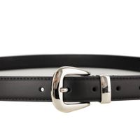 Чёрный ремень Respect w-8804