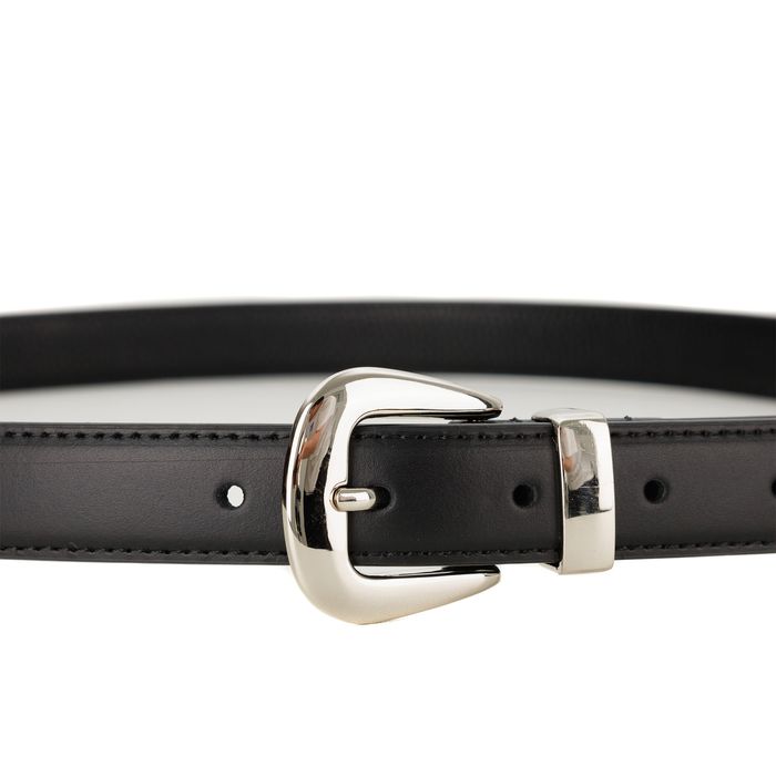 Чёрный ремень Respect w-8804