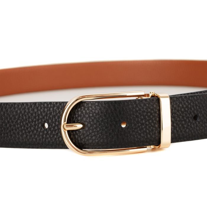 Чёрный ремень Respect w-8805