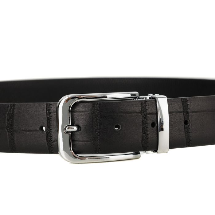 Чёрный ремень Respect m-8811