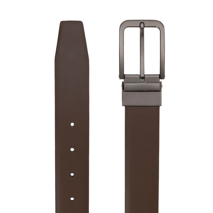 Коричневый ремень Respect m-8812