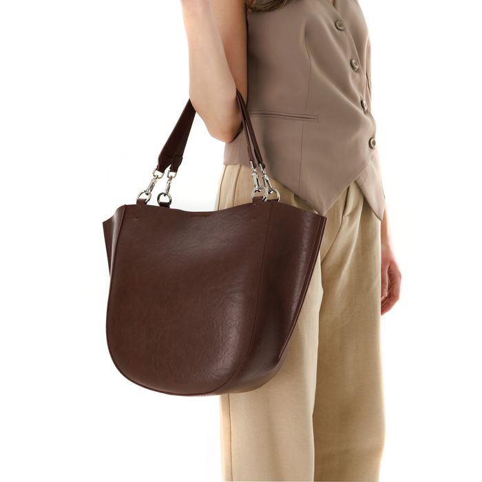 Коричневая сумка Respect Premium 8099-2_coffee