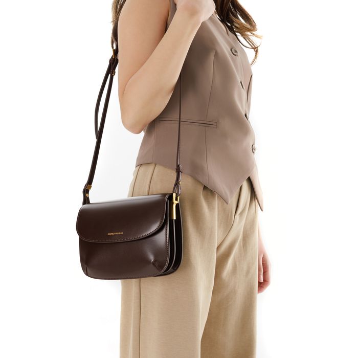 Коричневая сумка Respect Premium 8226-1