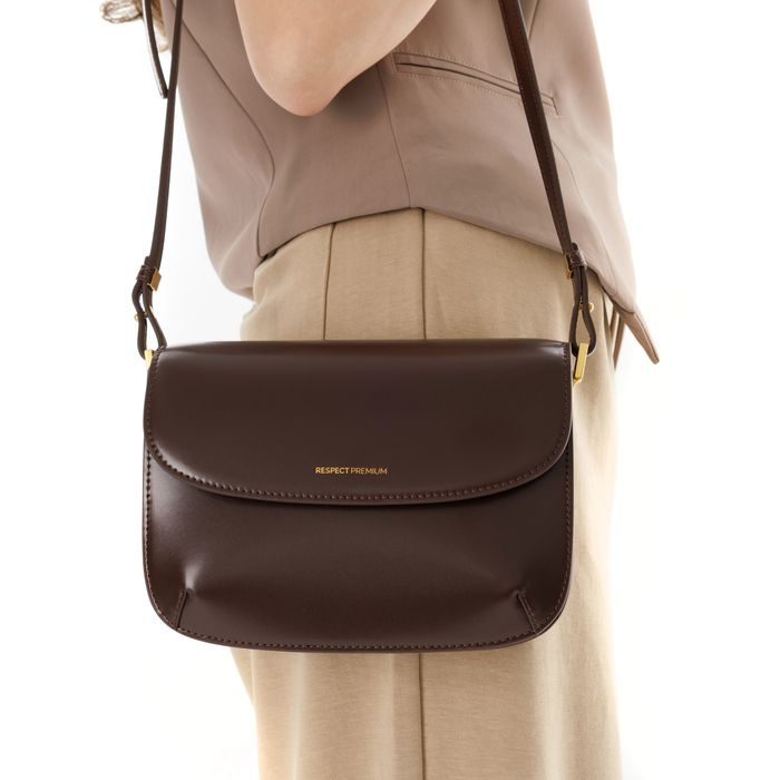 Коричневая сумка Respect Premium 8226-1