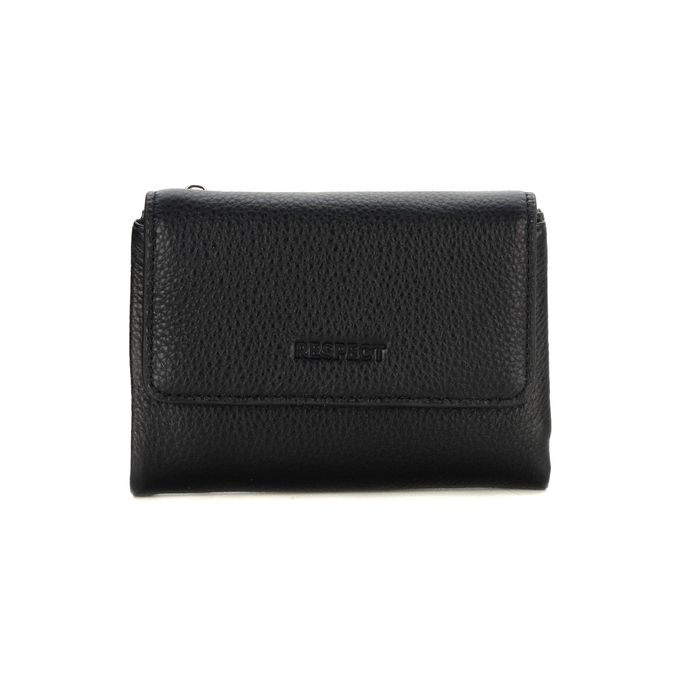 Чёрное портмоне Respect