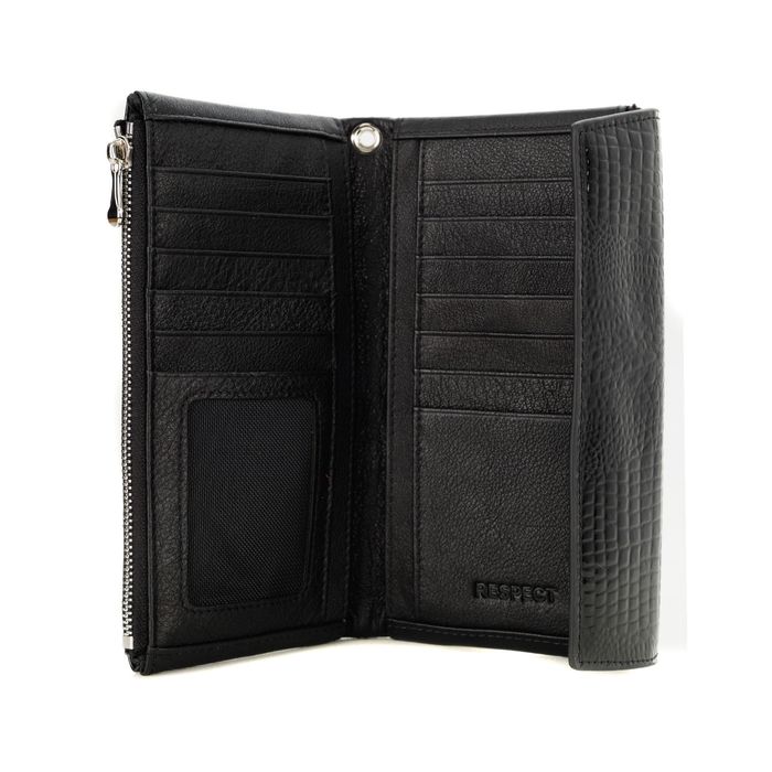 Respect қара портмонесі 8824