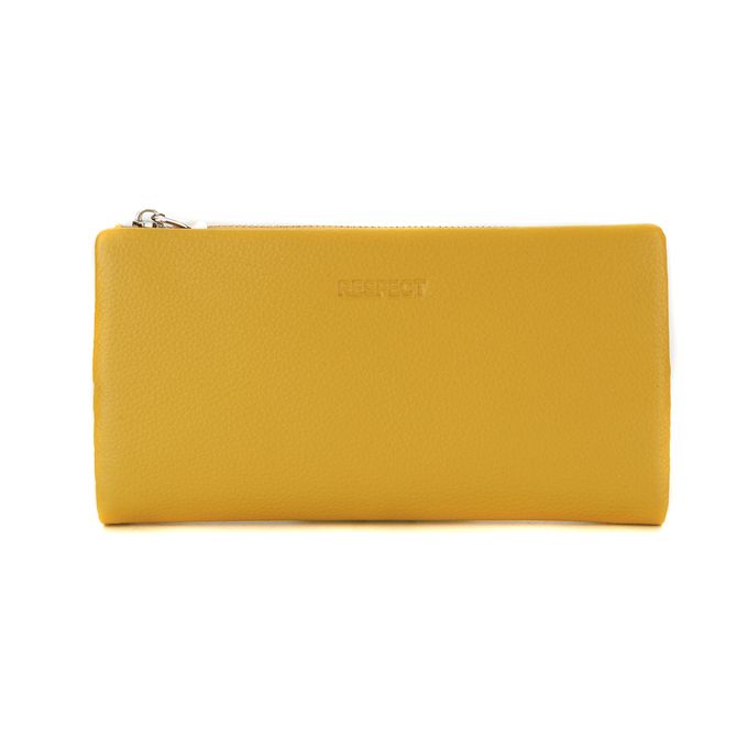 Жёлтое портмоне Respect
