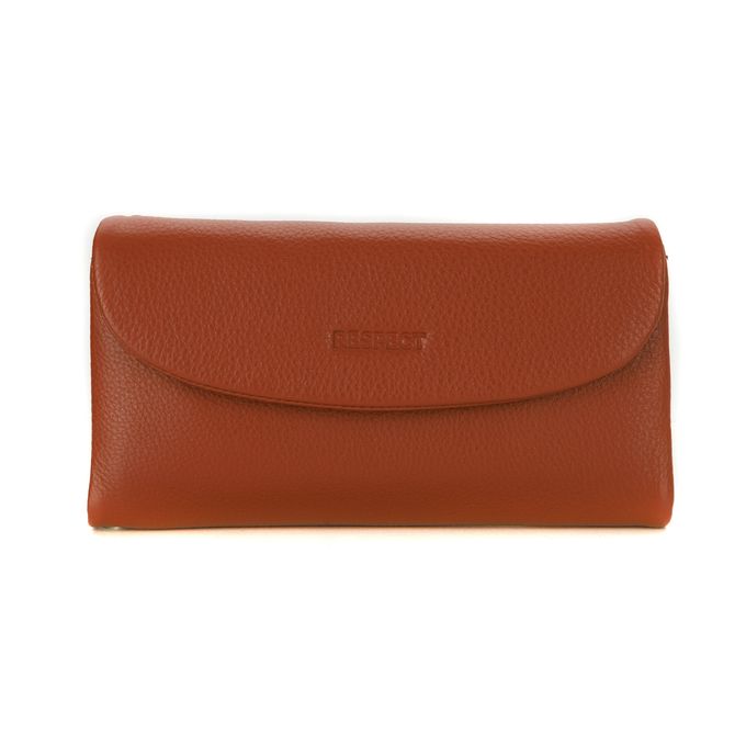 Коричневое портмоне Respect
