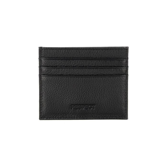 Чёрное портмоне Respect 3706