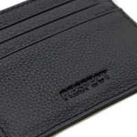 Чёрное портмоне Respect 3706