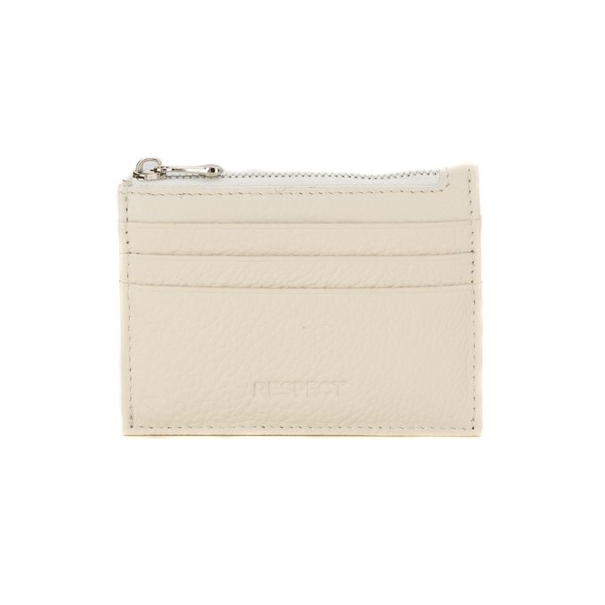 Бежевое портмоне Respect