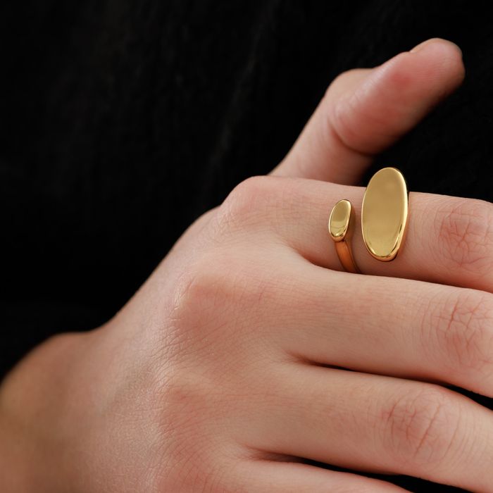 Жёлтое кольцо Respect Accessories DW240511051056