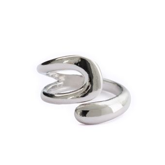 Серое кольцо Respect Accessories