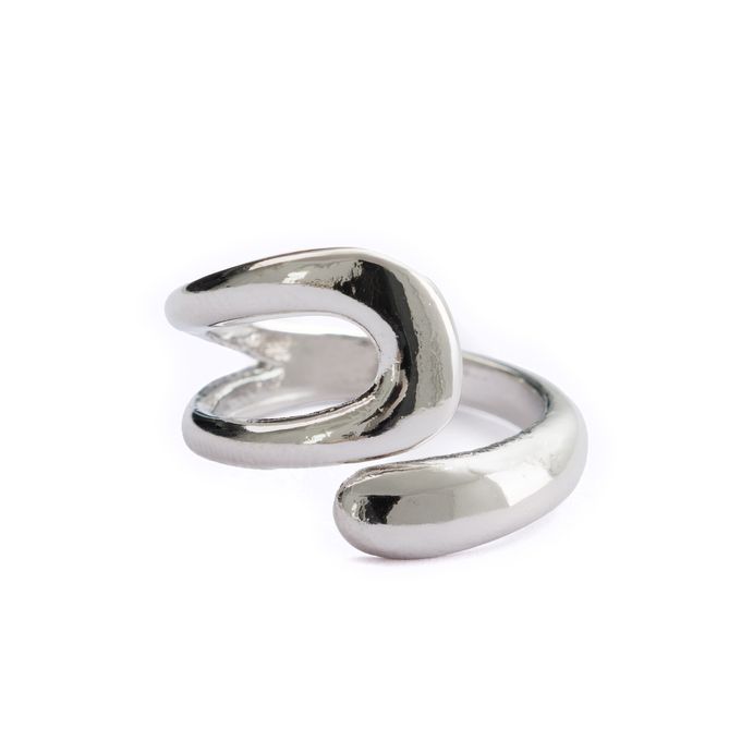 Серое кольцо Respect Accessories