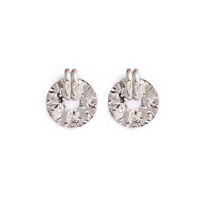 Серые серьги Respect Accessories DW241004080207