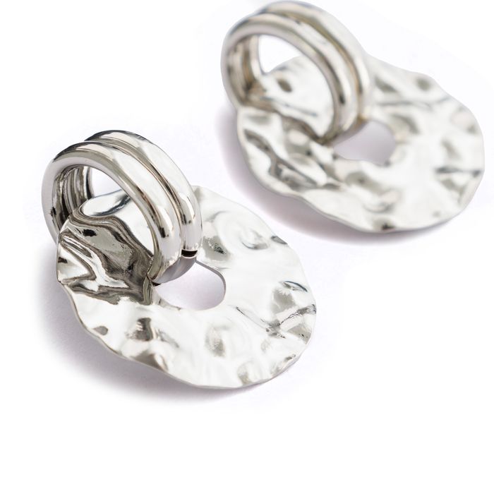 Серые серьги Respect Accessories DW241004080207