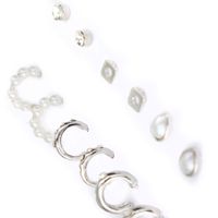 Серые серьги Respect Accessories DW241005021074