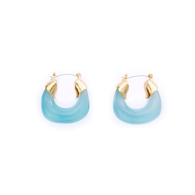 Respect Accessories көгілдір серьгілері