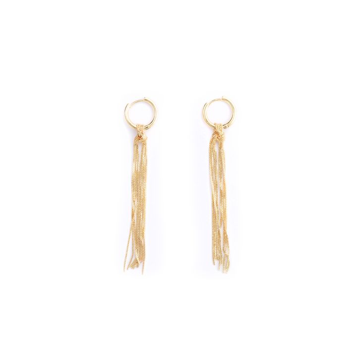 Жёлтые серьги Respect Accessories DW241006020378