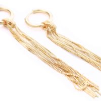 Жёлтые серьги Respect Accessories DW241006020378