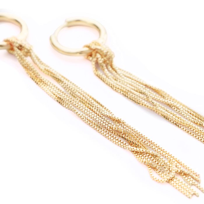 Жёлтые серьги Respect Accessories DW241006020378