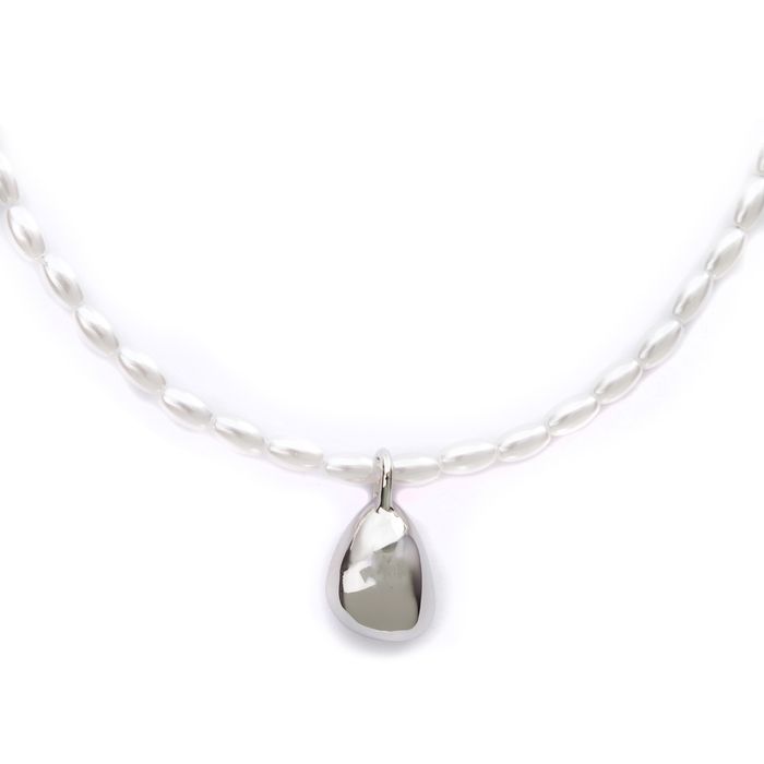 Белое колье Respect Accessories DW241006050551