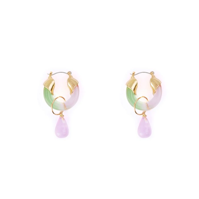 Мультиколорные серьги Respect Accessories DW241006051342