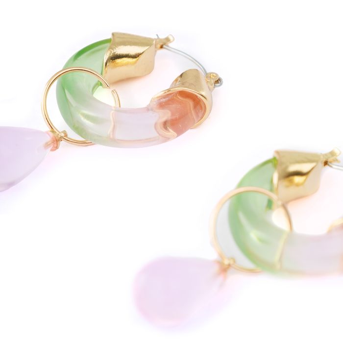 Мультиколорные серьги Respect Accessories DW241006051342