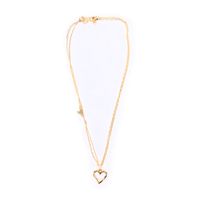 Жёлтое колье Respect Accessories DW241006090539