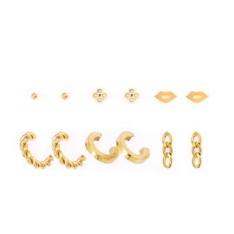 Жёлтые серьги Respect Accessories