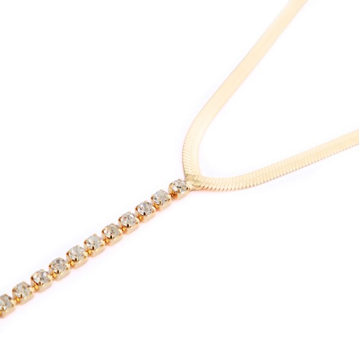 Жёлтое колье Respect Accessories DW241007100