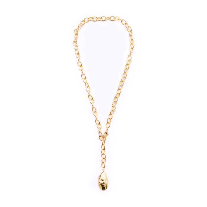 Жёлтое колье Respect Accessories DW241008025