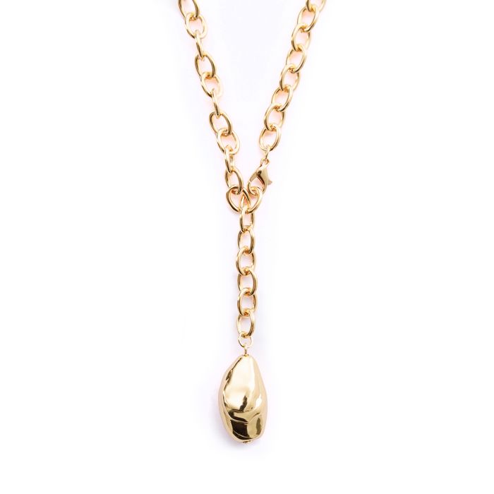 Жёлтое колье Respect Accessories DW241008025