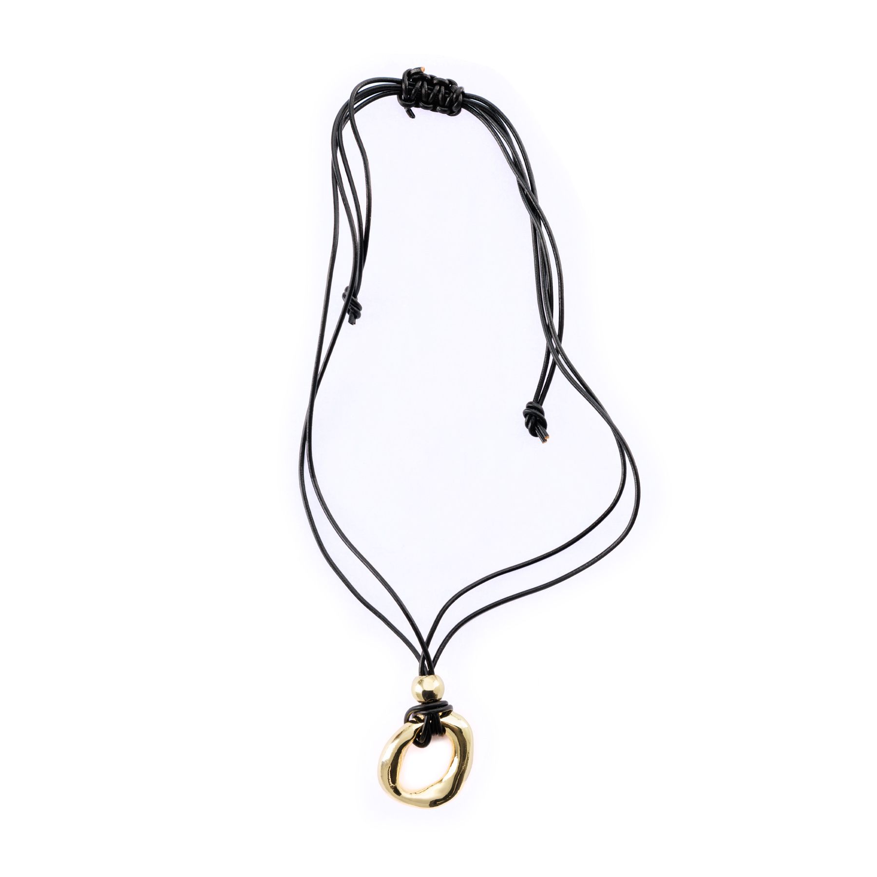 Жёлтое колье Respect Accessories DW241008057