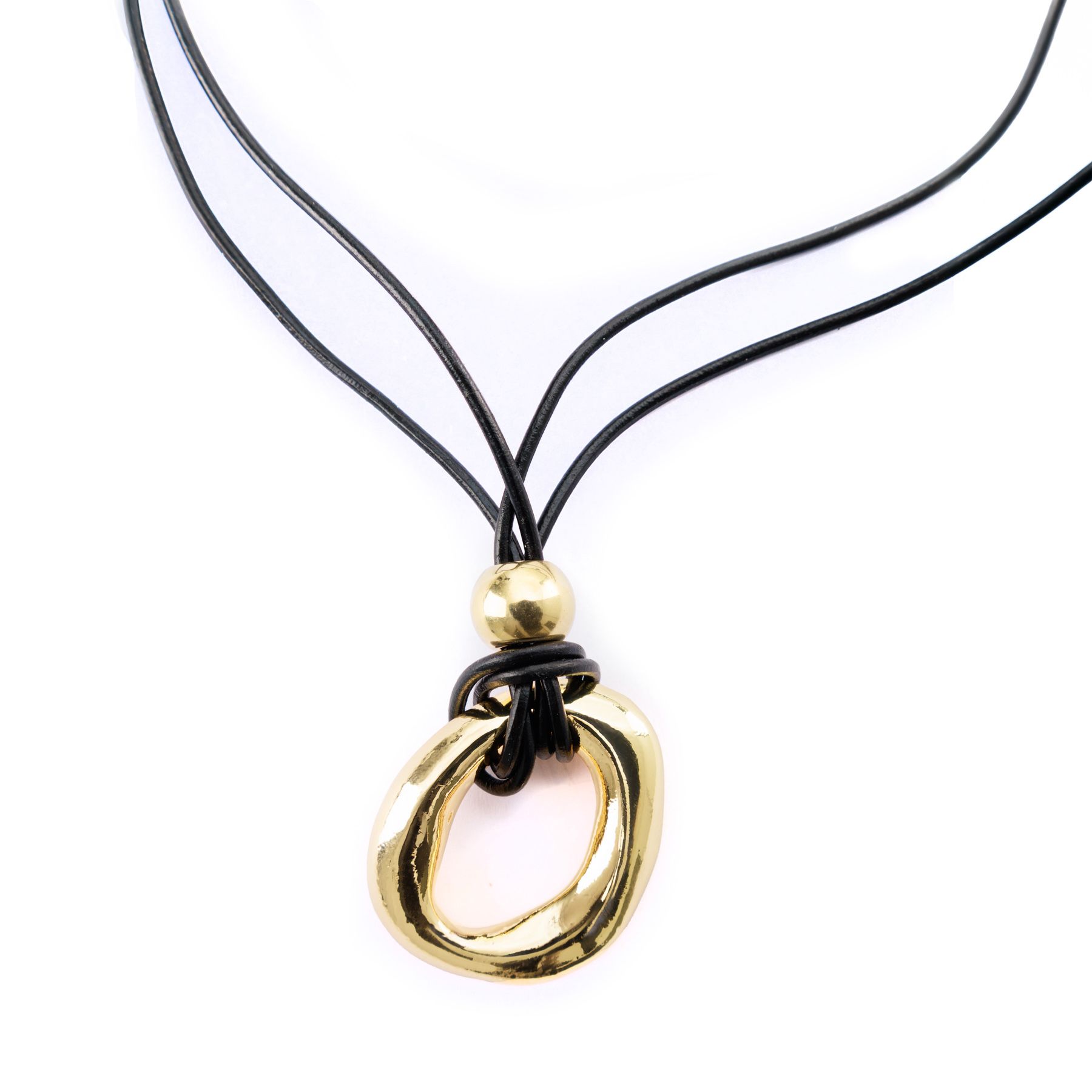Жёлтое колье Respect Accessories DW241008057