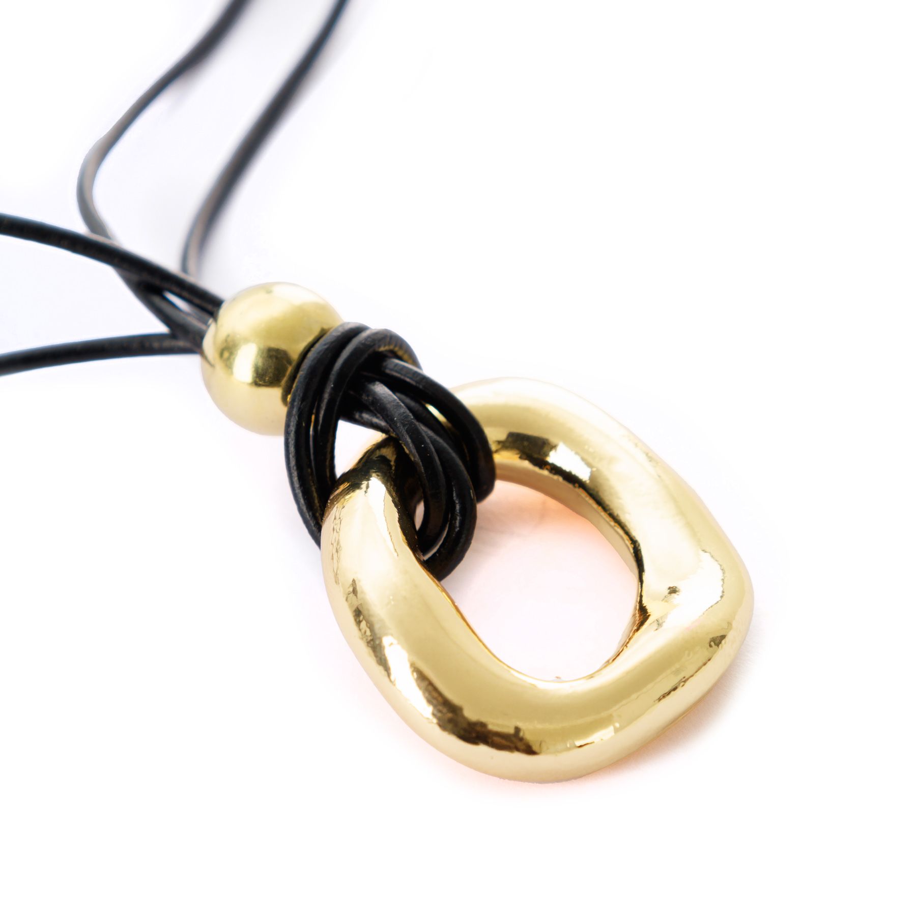 Жёлтое колье Respect Accessories DW241008057