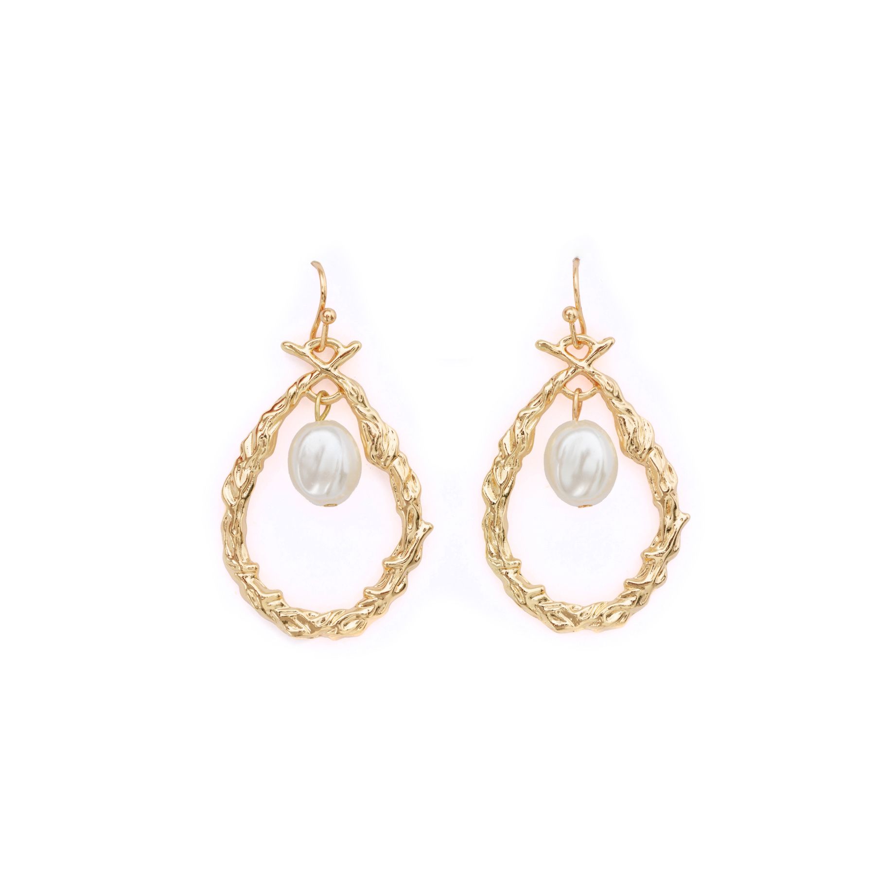Жёлтые серьги Respect Accessories DW241023003