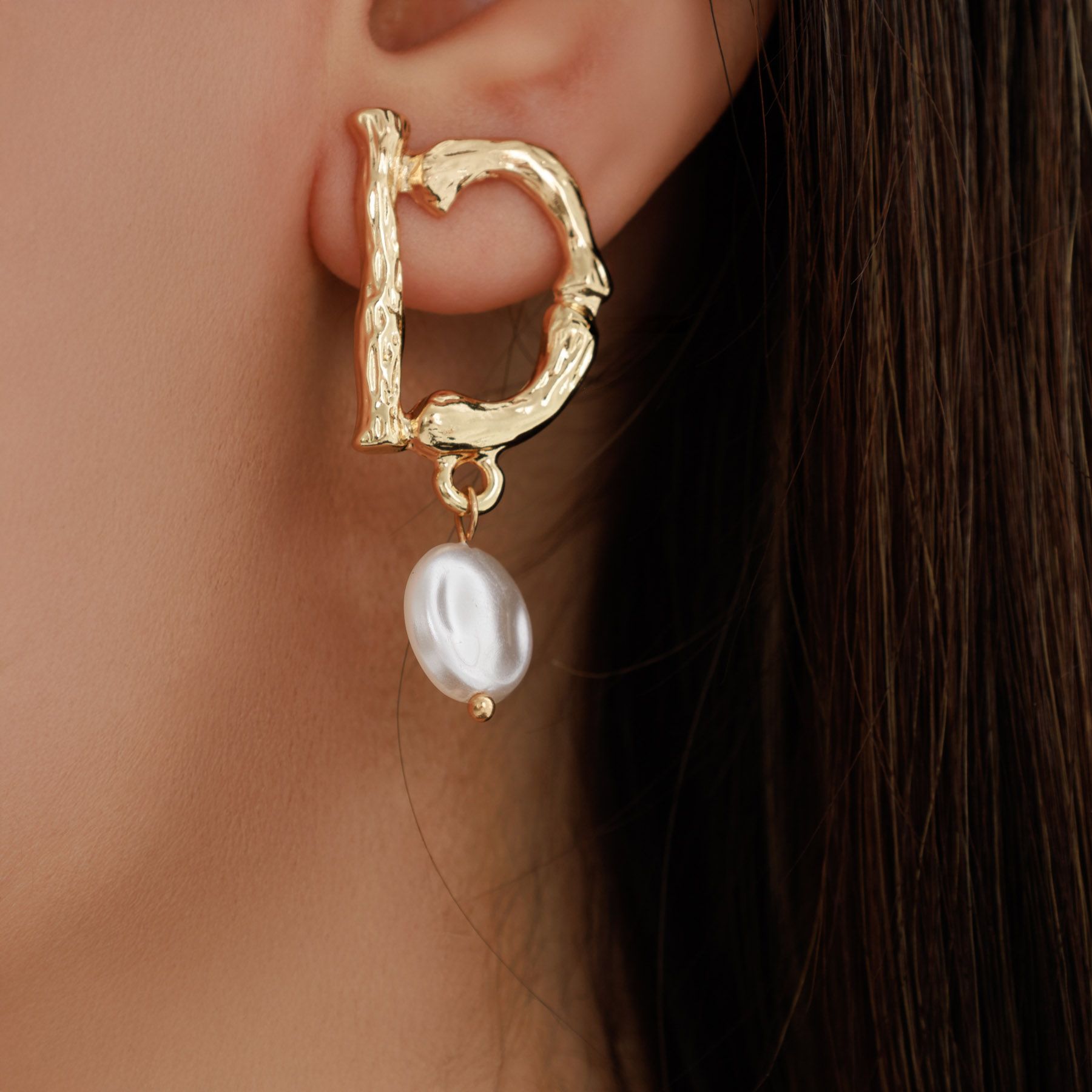 Жёлтые серьги Respect Accessories DW241023007
