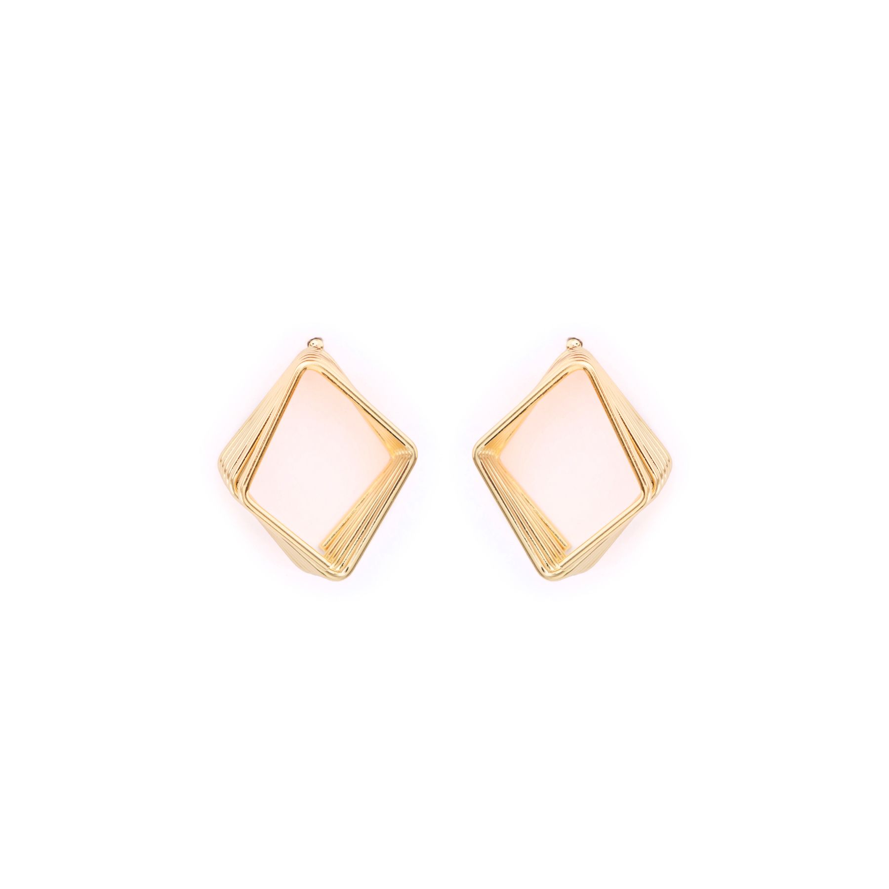Жёлтые серьги Respect Accessories DW241023056