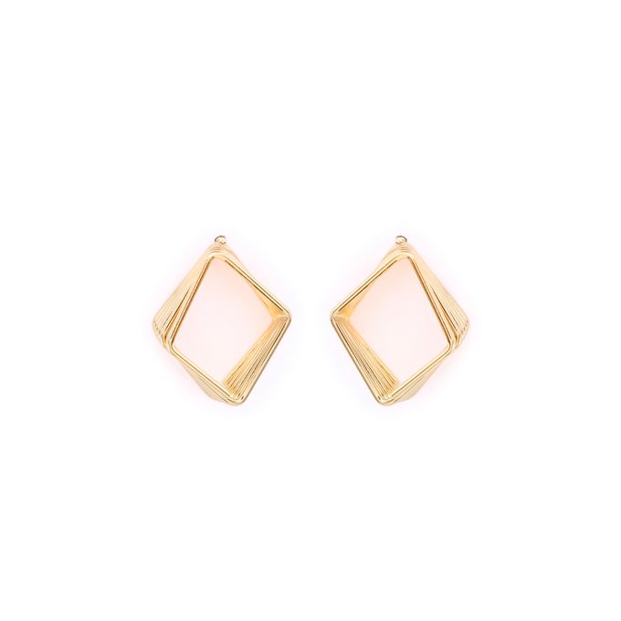 Жёлтые серьги Respect Accessories